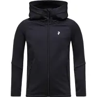Peak Performance Hoodie Jr Rider Essentials Zip Hood svart - 140