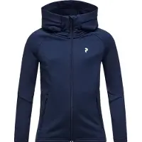 Peak Performance Junior's Rider Essentials Zip Jacket Blue Shadow/Blue Shadow
