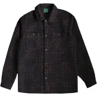 Oxbow - Skjortor - Vortex Liam Warr Overshirt Black för UnisexUll - Storlek L - Svart