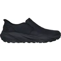 SKECHERS Conner Rayne Läder Herr Svarta Slip-ons