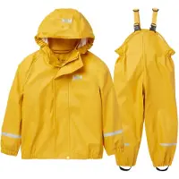 Helly Hansen Bergen 2.0 PU, Regnställ, Junior, Gul
