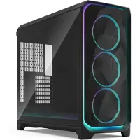 Fractal Design Meshify 3 XL Ambience Pro RGB - Tower - utökad ATX - ingen strömförsörjning (ATX) - svart TG ljus ton - USB/ljud