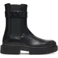 Giorgio Armani damsignatur AX ankelstövlar