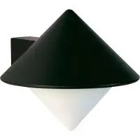 Albert Vägglampa utomhus AWL, dimbar, Svart, Aluminium / grå / zink, Modern, Utomhusvägglampa