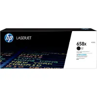 HP 658X Tonerkassett Svart