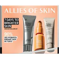 Allies of Skin 7 Days to Brighter Skin Anti Aging Skincare Kit Ansiktsvårdskit 1 st