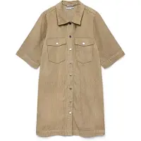 Vero Moda Skjortklänning brun
