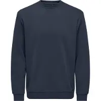 Only & Sons Sweatshirt 'ONSCONNOR' marinblå