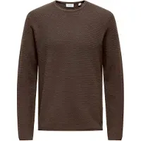 Only & Sons Tröja 'ERIC' choklad