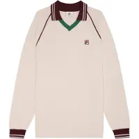 FILA Kofta 'Molinazzo' mörkgrön / mörkröd / off-white