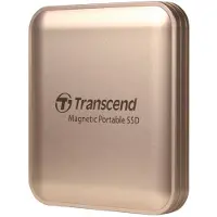Transcend ESD420 - SSD - 1 TB - extern (portabel) - USB 3.2 Gen 2x2 (USB-C kontakt) - champagneguld