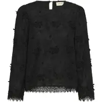 Cream Blus 'Hilda' svart
