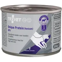 Trovet Unique Protein Venison UPV våtfoder för hundar och katter med viltkött 400 g