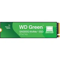 SanDisk WD Green SN3000 WDS100T4G0E-00CPS0 - SSD - 1 TB - inbyggd - M.2 2280 - PCIe 4.0 x4 (NVMe)