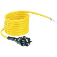 Gifas Electric 203688 Anslutningskabel Ström Gul 5 m