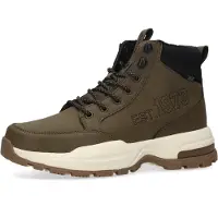 Dockers by Gerli Boots med snörning khaki / svart