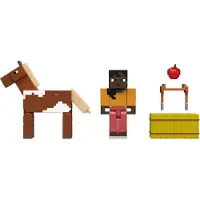 Minecraft Stable Master Makena And Horse Figur