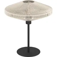 Eglo MIDSUMER bordlampa H440 E27 svart/creme