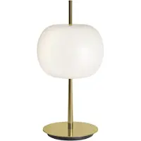 Kdln Design bordslampa KUSHI, dimbar, Mässing / guld, Vardagsrum / matsal, Glas, Design, Bordslampa