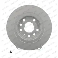 FERODO Bromsskivor DDF1288C bak, full, 2 Stycke