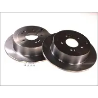 Delphi Bromsskivor BG4136 bak, full, 2 Stycke