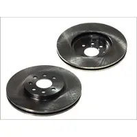 Delphi Bromsskivor BG3989 fram, ventilerad, 2 Stycke