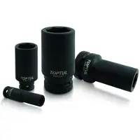 Toptul Slaghylsa 1 tum 32 mm 6-kant lang