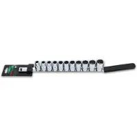 Toptul Uttagssats 1/2 tum 12-kant (10-17, 19, 21, 22 mm)