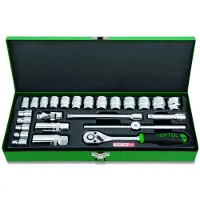 Toptul Verktygssats 3/8" GCAD2502