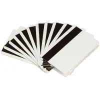 Zebra Technologies Zebra - 30 mil - vit - CR-80 Card (85.6 x 54 mm) 500 kort PVC-kort med magnetremsa och låg koercivitet - för Zebra P100i, P110i, P110m, P120i, P330i, P330m, P430i ZXP Series 8