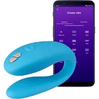 We-vibe Sync Go Appstyrd Parvibrator - Blå - Blå
