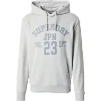Superdry för män. M2014091A Sweatshirt Athletic Ess grå (XXL), Casual, Bomull