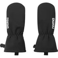 Reima - Skidhandskar barn - Osaten Softshell Mittens Black för UnisexSoftshell - Barnstorlek 7 - Svart