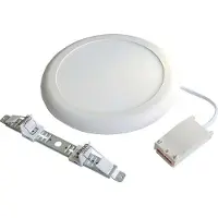 Hera LED taklampa FR 65/205, dimbar, Aluminium / grå / zink, Vardagsrum / matsal, Syntetmaterial, Modern, LED-taklampa