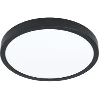 Eglo connect Smart taklampa Fueva 6-Z, dimbar, Svart, Vardagsrum / matsal, Syntetmaterial, Modern, Smarta hem taklampa