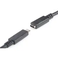Digitus - USB-förlängningskabel - USB-C (hane) till USB-C (hona) - 20 V - 3 A - 2 m - stöd för 4K - svart