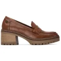 Xti för kvinnor. 14445702-CAMEL Skor 144457 brun (38), 5 till 8 cm, Ingen, Casual