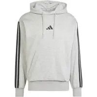 Adidas Essentials 3 Stripes Fleece Huvtröja