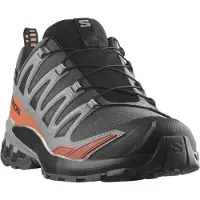 Salomon - Trailskor - XA Pro 3D V9 GTX M Turbulence / Black / Burnt Ochre för Unisex - Storlek 41 1/3 - Grå