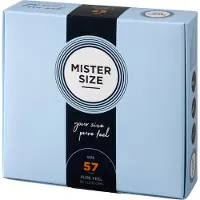 Mister Size - tunt kondom - 57mm - 36 st
