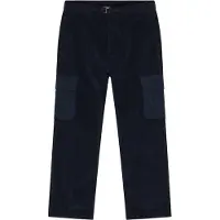 KnowledgeCotton Apparel - Byxor - Organic Cotton Fig Corduroy Slacks Night Sky för UnisexBomull - Storlek M - Marinblå