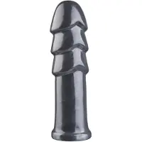 Doc Johnson American Bombshell B-10 Warhead Analplugg 25 cm - Grå - Grå
