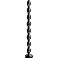 Hosed Snake Analkulor med Nummer Small 49 cm - Svart - Svart