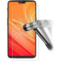Mtp Products OnePlus 6 Härdat Glas Skärmskydd - Kristallklar