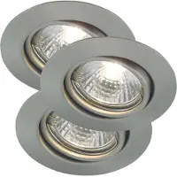 Nordlux 54540132 Triton 3-Kit Monteringsring GU10 Stål