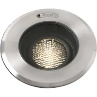 Faro LED-takinbyggnadslampa Geiser, saltvattenbeständig Geiser, Aluminium / grå / zink, Rostfritt stål, Modern, Taklampa