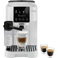 De'Longhi De’Longhi ECAM220.61.W, Espressomaskin, 1,8 l, Kaffebönor, Malat kaffe, Inbyggd kvarn, 1450 W, Vit
