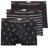 Ralph Lauren Boxershorts CLASSIC TRUNK X3 man - Svart - EU L
