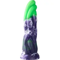 Hismith Premium Fantasy Rattan KlicLok Dildo 24 cm - Blandade färger - Blandade färger