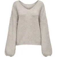 JDY Tröja 'JDYDINEA' taupe